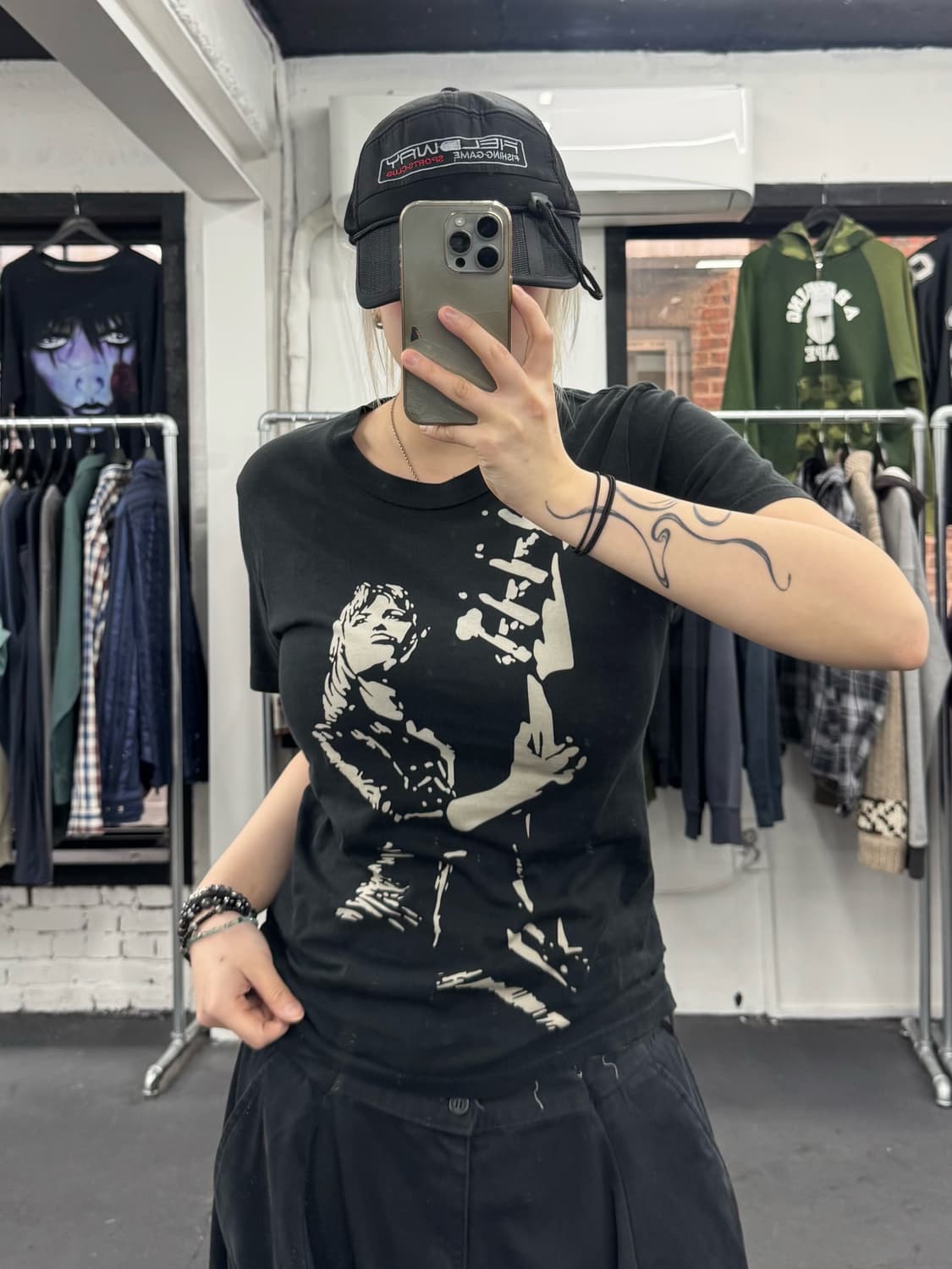히스테릭 글래머 기타걸 티셔츠 상품이미지3