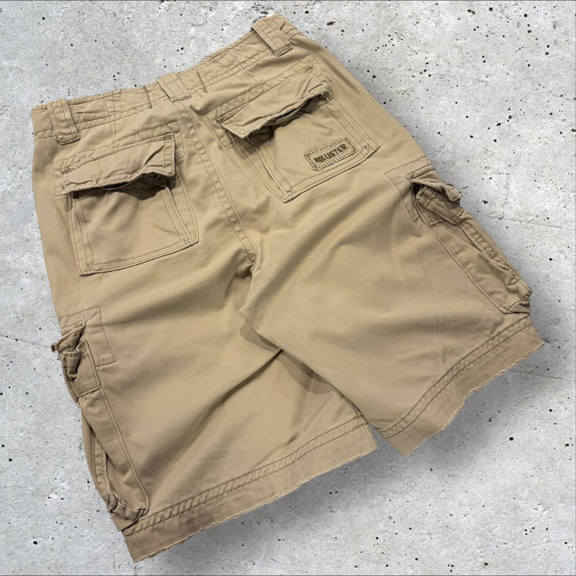 [26] 홀리스터 카고 반바지 베이지 팬츠 C756 상품이미지1