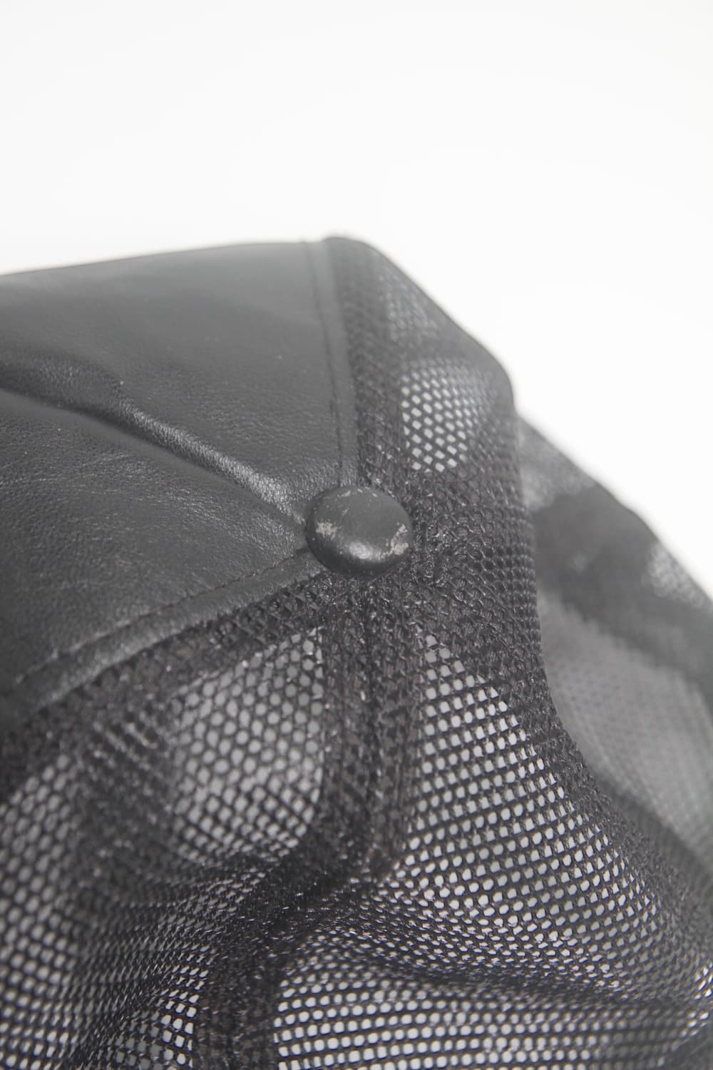 올드 스투시 아카이브 스컬 레더 매쉬 캡 상품이미지8