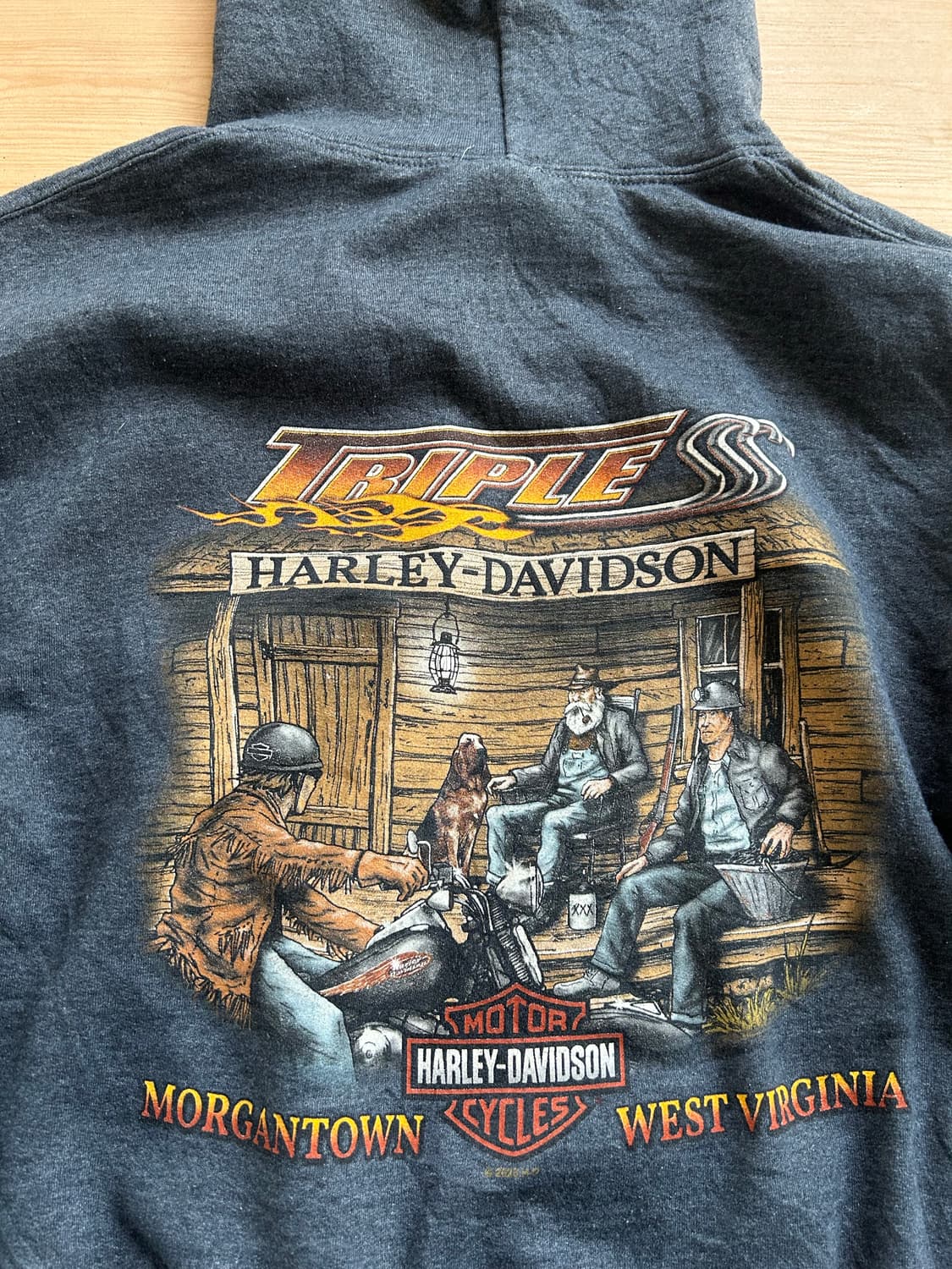 할리데이비슨 바&실드 후디 상품이미지4