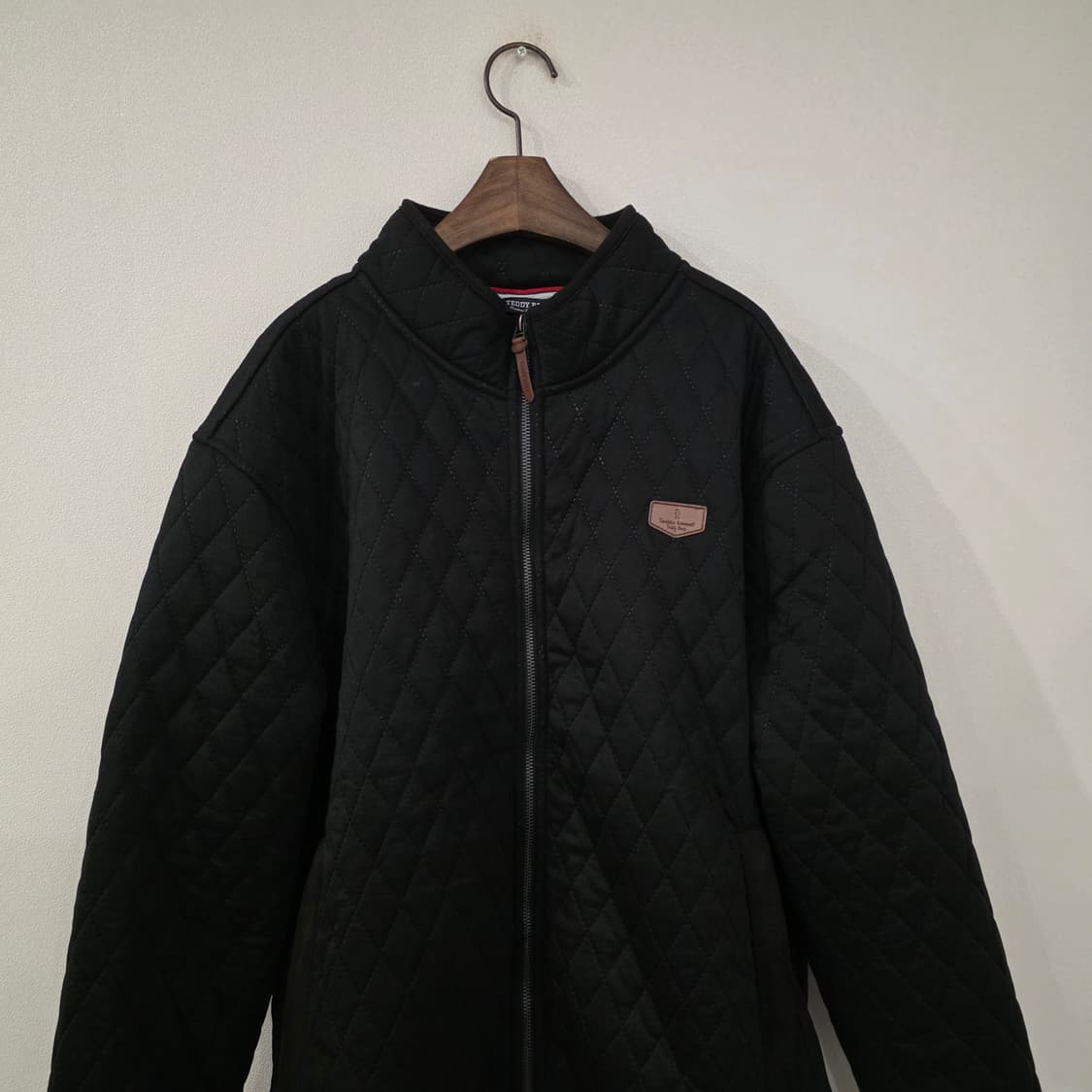 테디베어 블랙 다이아 퀼팅 자켓 105 상품이미지3