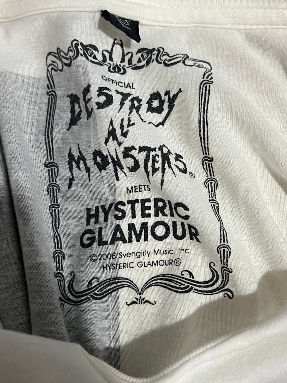 Hysteric glamour 06 빈티지 티셔츠 상품이미지3