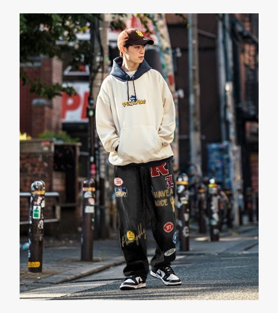 JUNGLE STORM - PATCH DENIM PANTS 상품이미지2