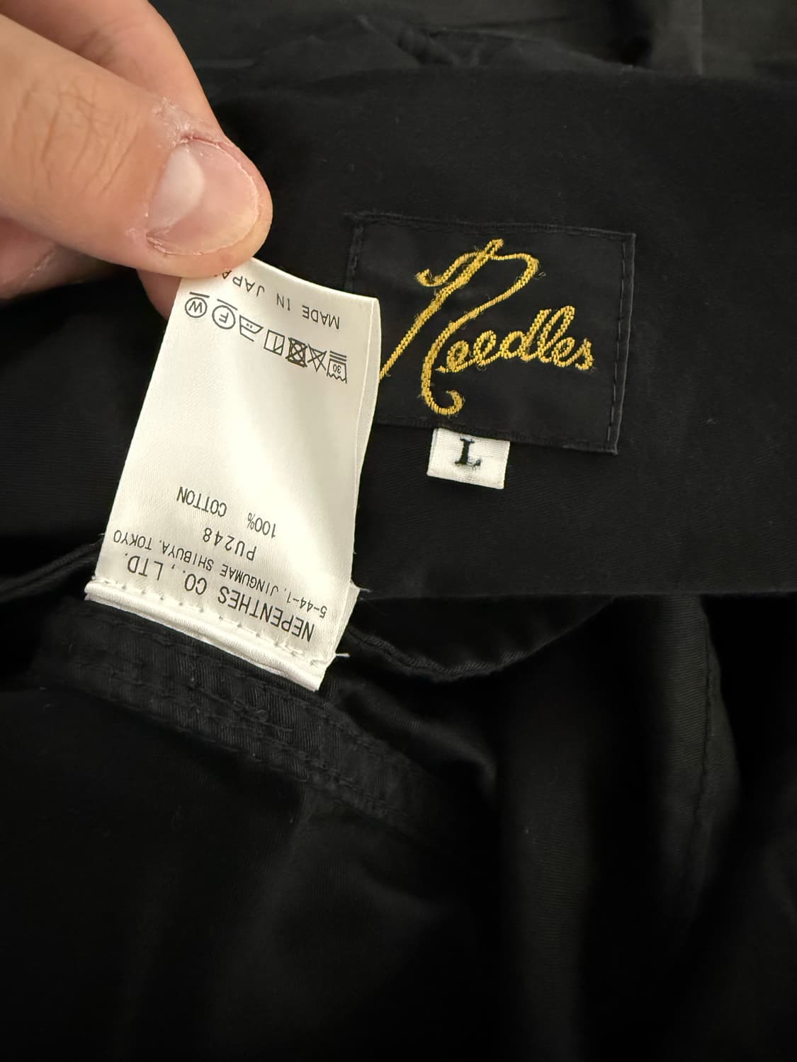 Needles 니들스 HD BDU Pants 블랙 L 상품이미지3