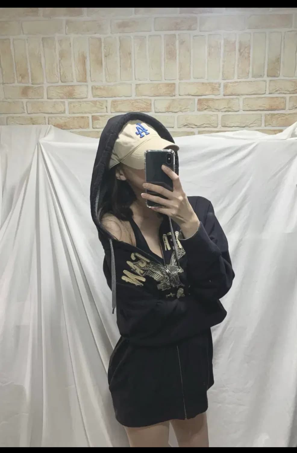 아메리칸이글 후드집업,XL,다크네이비 상품이미지1