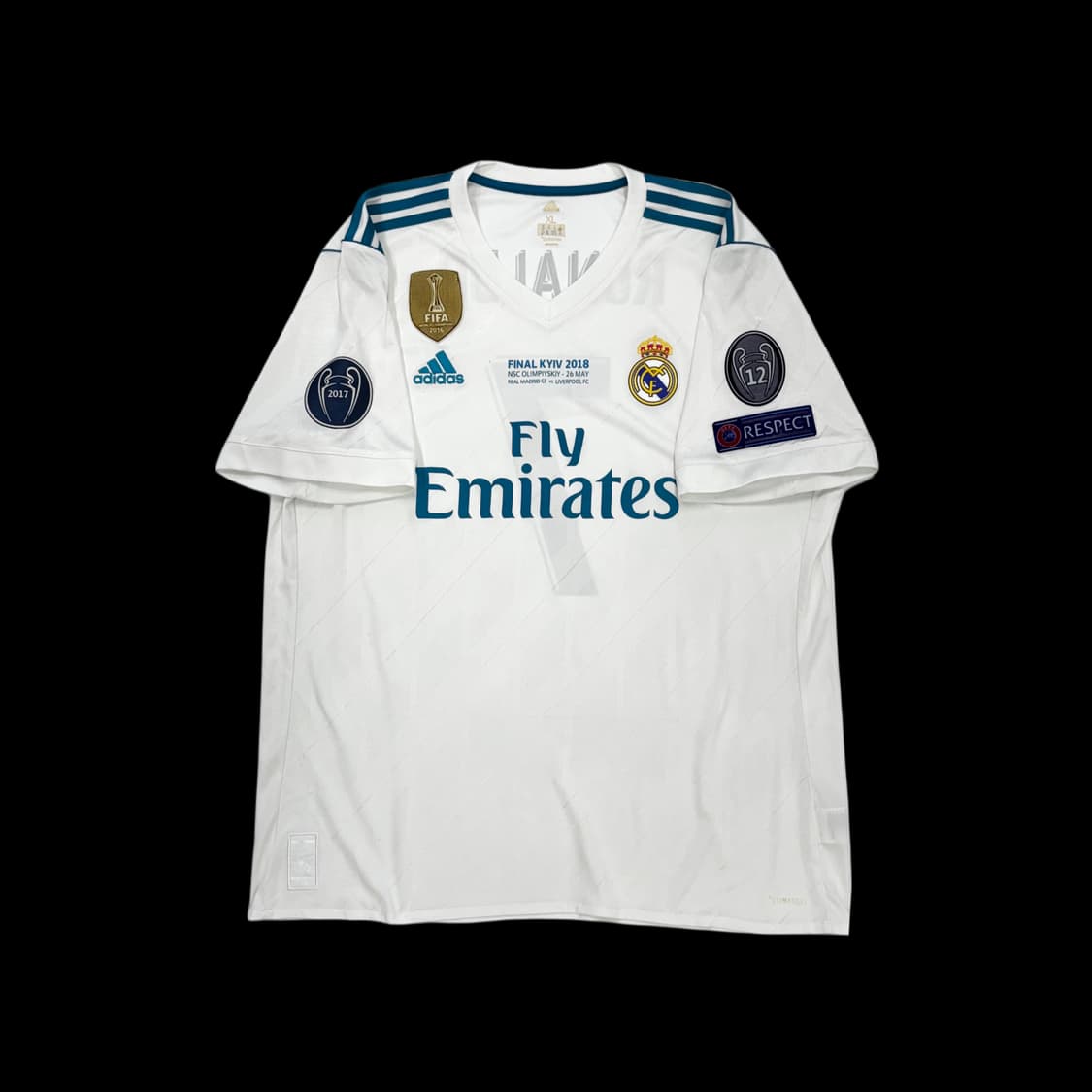 아디다스 17 18 레알 마드리드 홈 호날두 유니폼 상품이미지2
