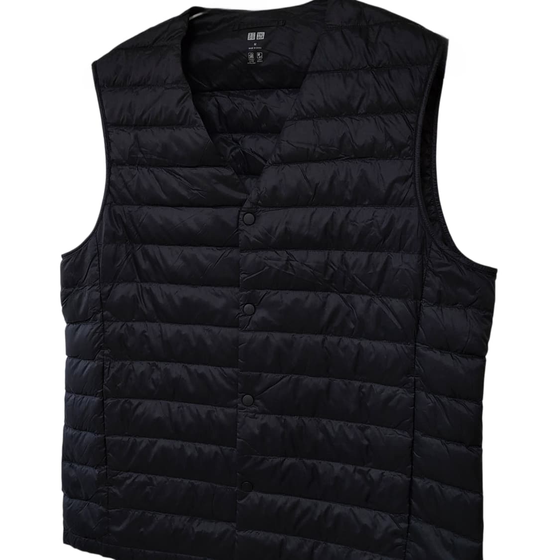 유니클로 구스다운경량패딩조끼 95-100 상품이미지3