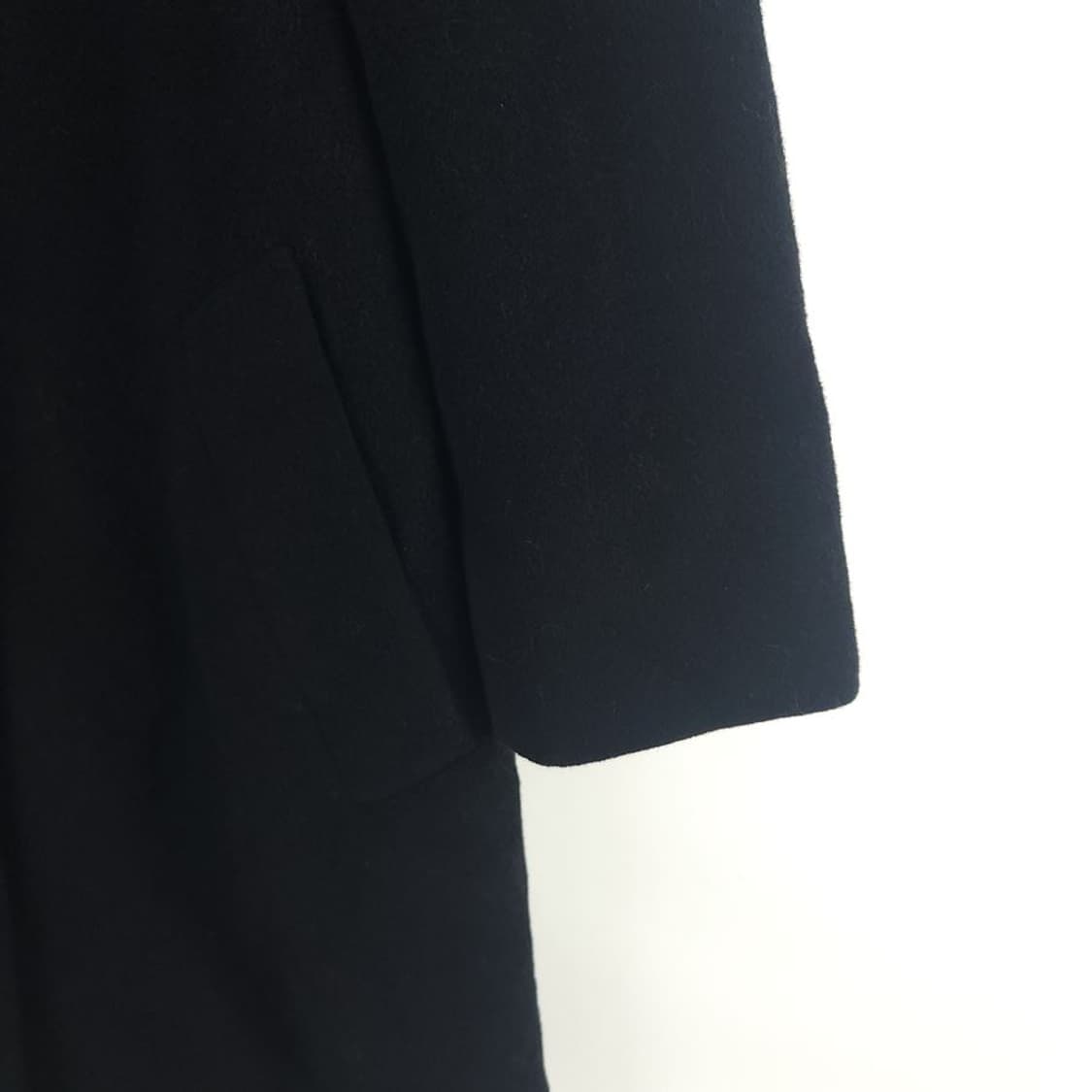 [여M]버버리 블랙 울 모직 코트[Y5C-272] 상품이미지4