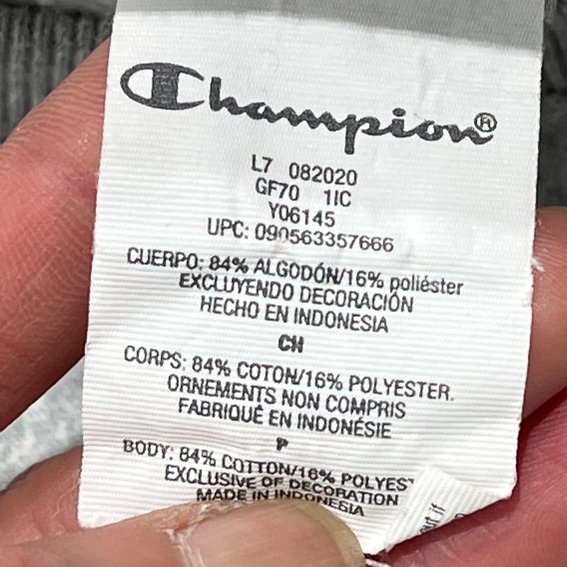 챔피온 리버스위브 스웻셔츠 s10408 상품이미지7