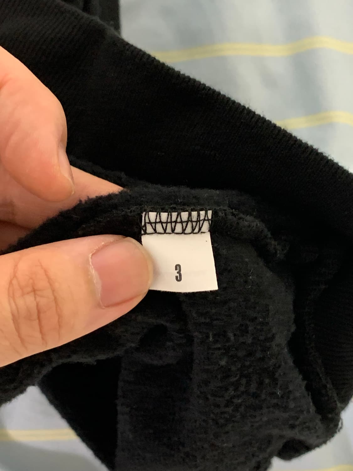 YZY 고샤루브친스키 블랙 후드 판매합니다. 상품이미지3