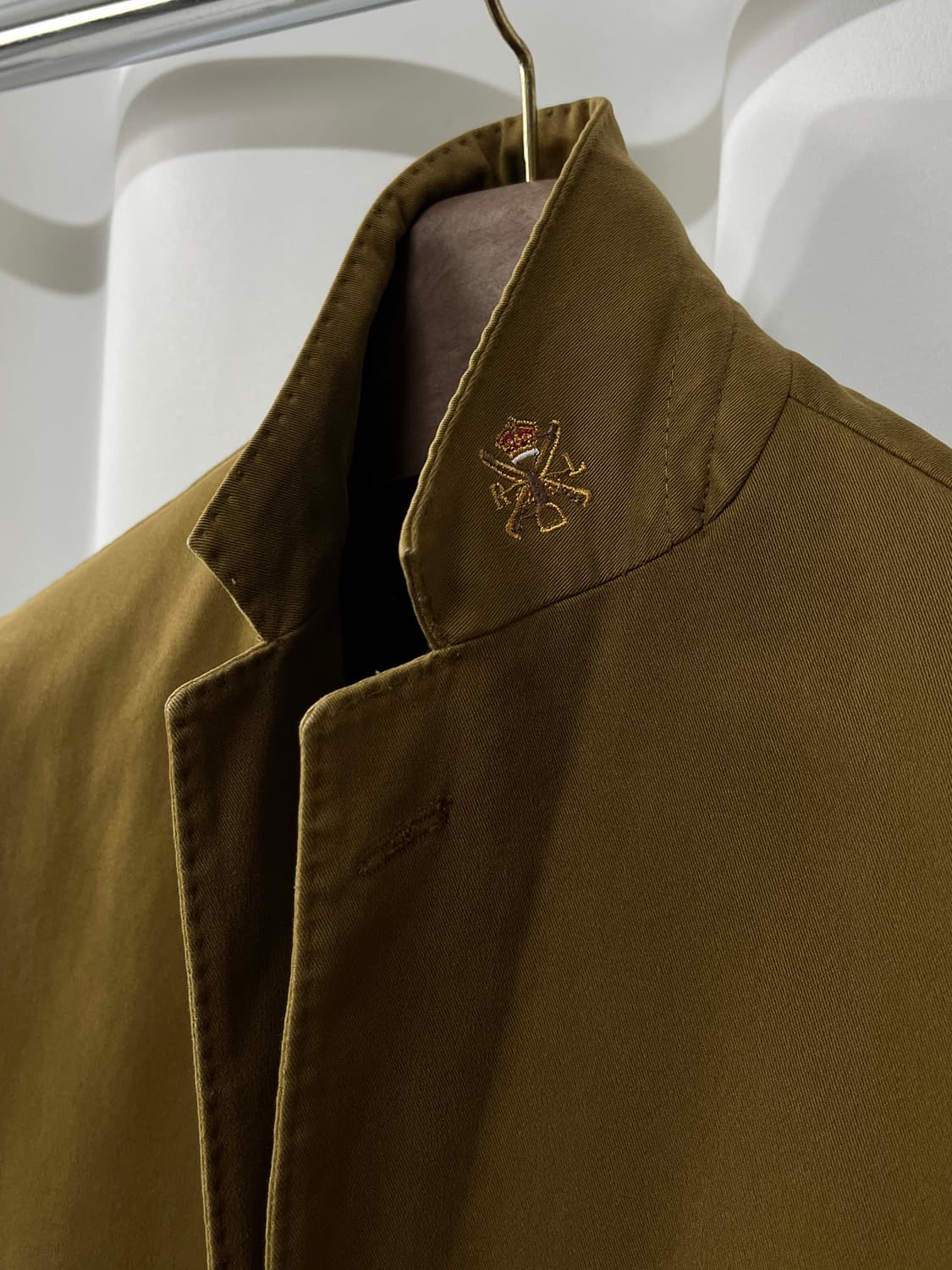 폴로 랄프로렌 탄베이지 가먼트다이 스포츠 코트 치노 자켓 상품이미지6