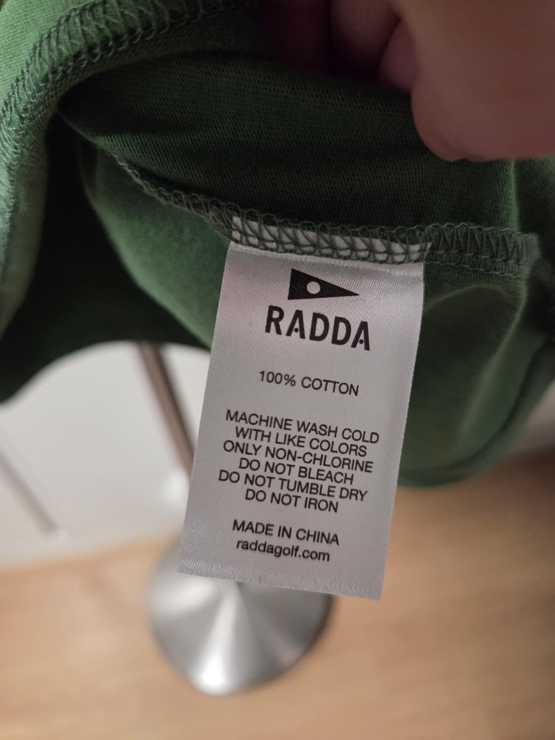 Radda 반팔티 그린 상품이미지5