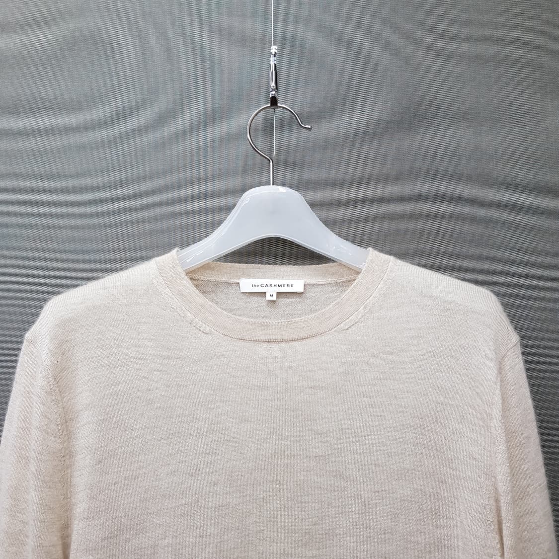 한섬 더캐시미어 캐시미어 라운드 니트 M사이즈 상품이미지2
