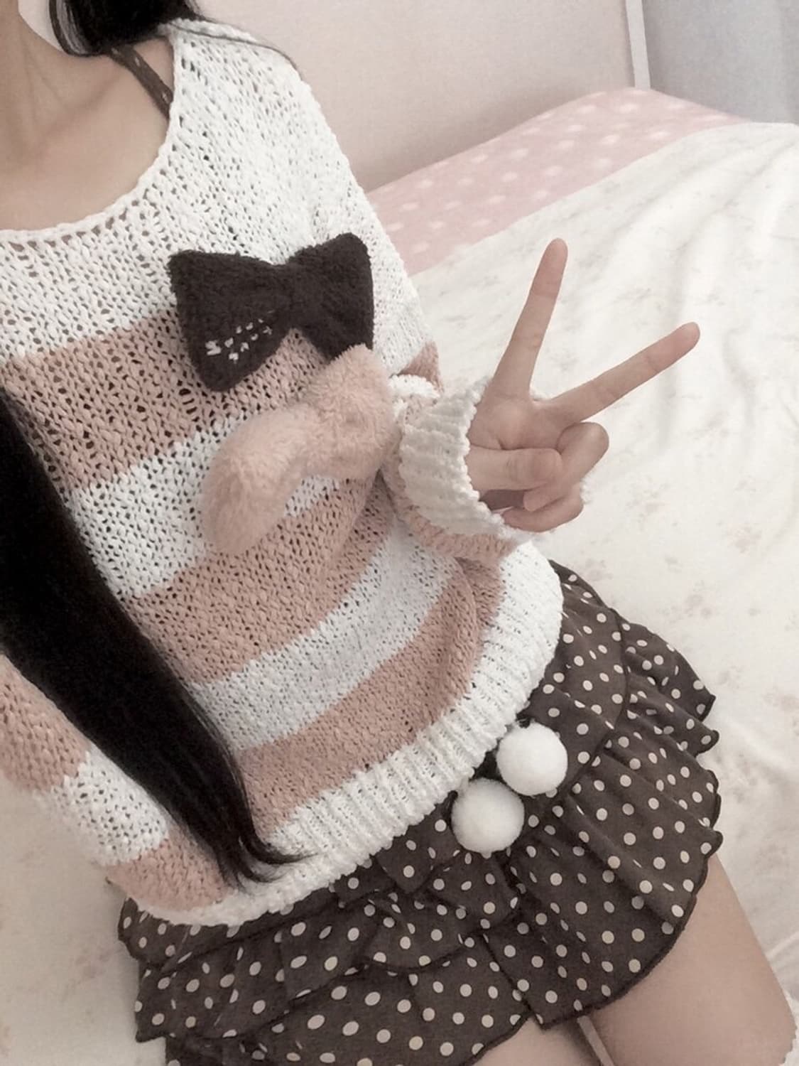 스너그 리본 스웨터 상품이미지6