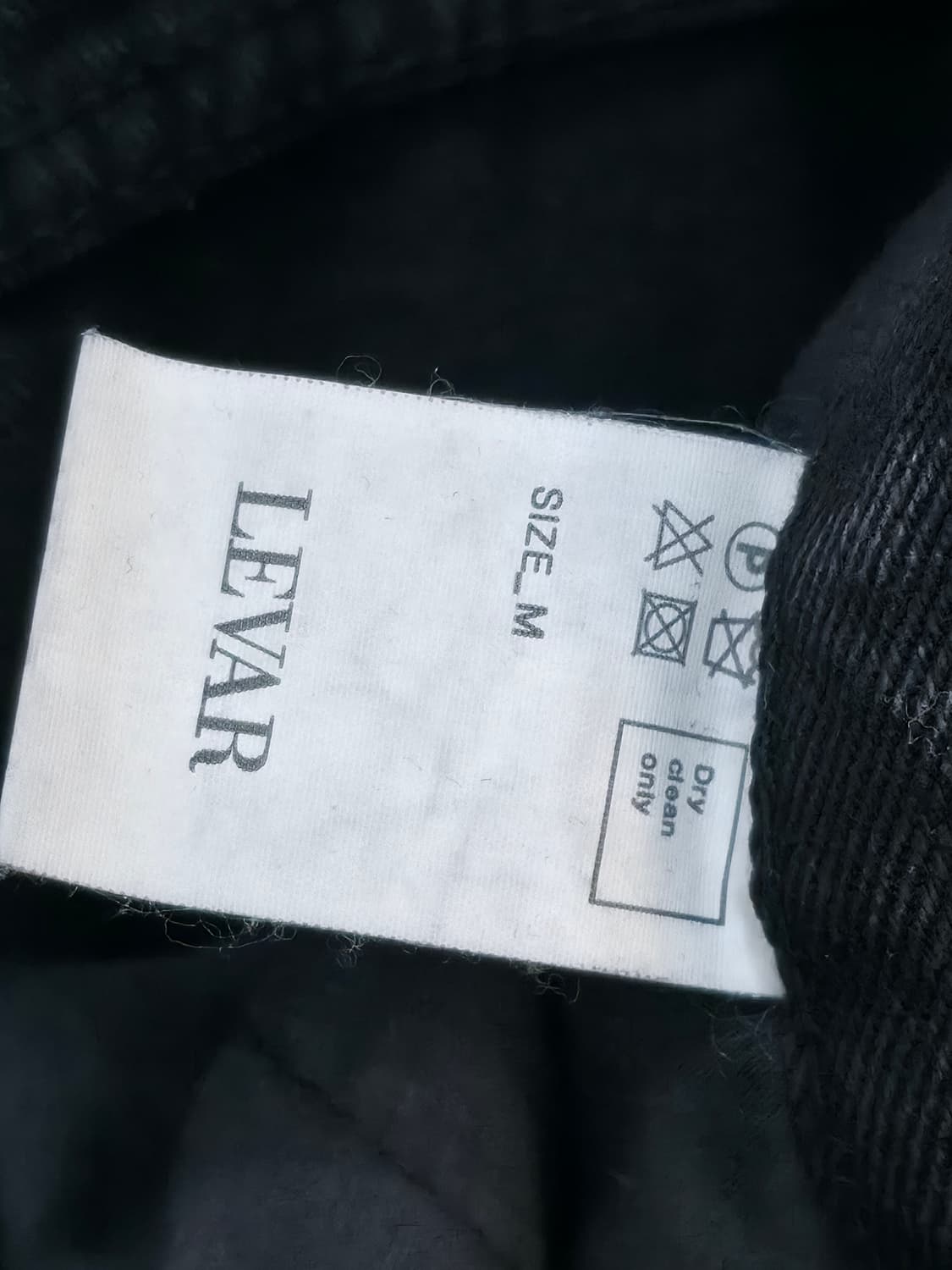 르바 LEVAR 블랙 부츠컷 데님 팬츠 상품이미지2