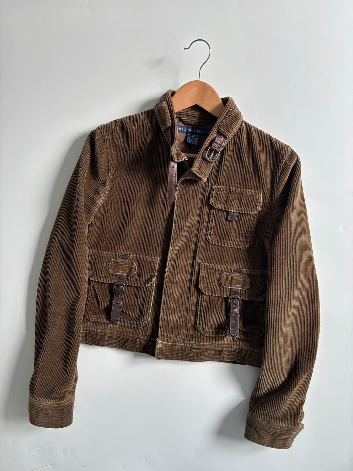Polo 폴로 랄프로렌 브라운 카키 코듀로이 자켓 상품이미지5