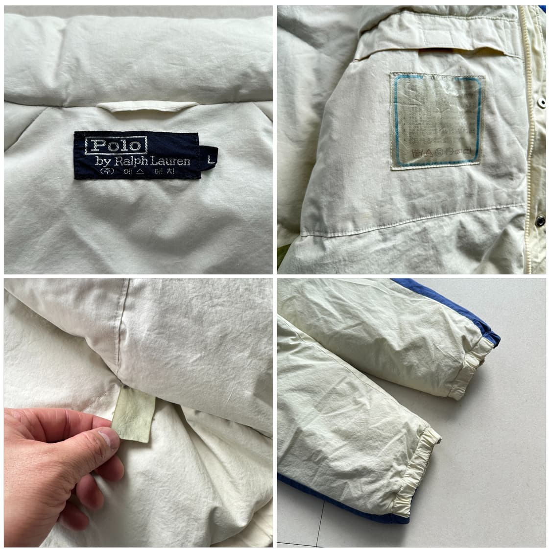 90s 폴로 랄프로렌 빈티지 스키 다운자켓 L 상품이미지6