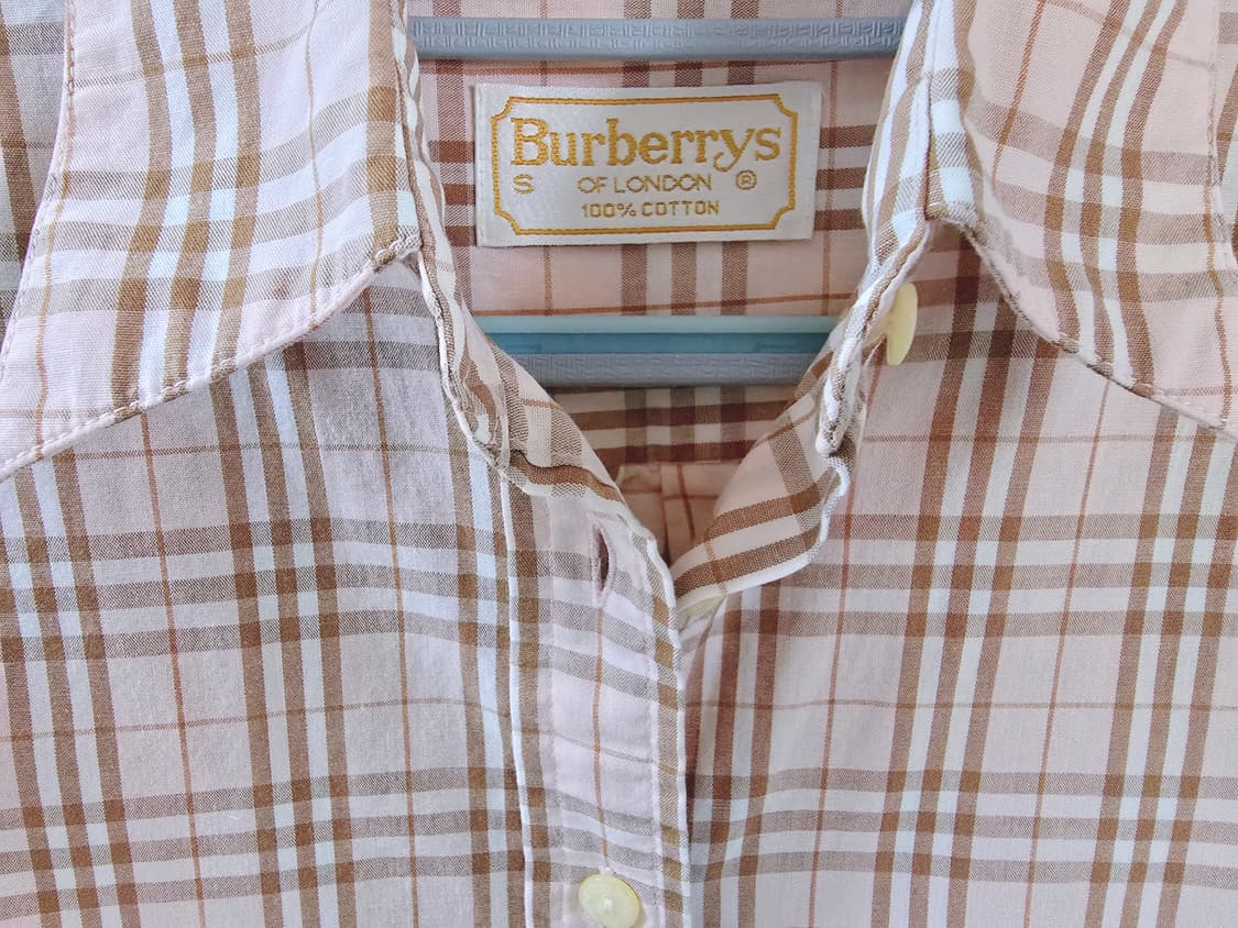 버버리 연핑크 셔츠 상품이미지5
