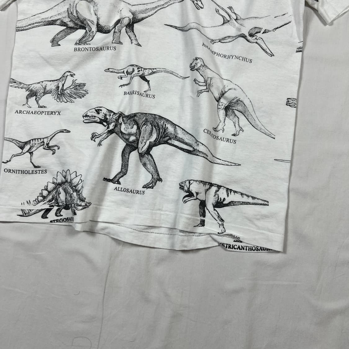 90‘s 쥬라기 클래식 jurassic 올프린트 반팔티 상품이미지5