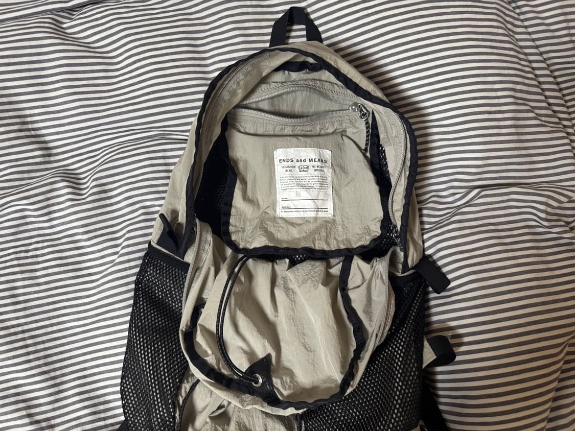 앤즈앤드민즈 ENDS and MEANS 백팩 상품이미지3