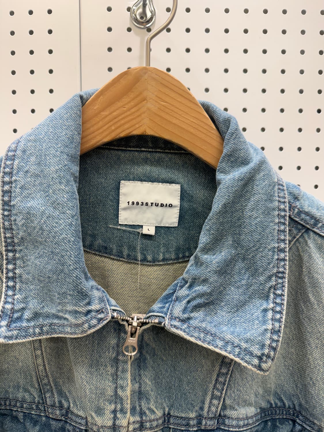 1993스튜디오 워싱 투웨이 데님 자켓 U632 상품이미지4