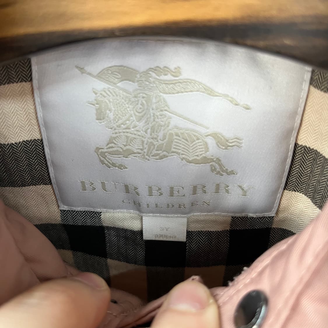 버버리 키즈 퀼팅 점퍼 3y  상품이미지4