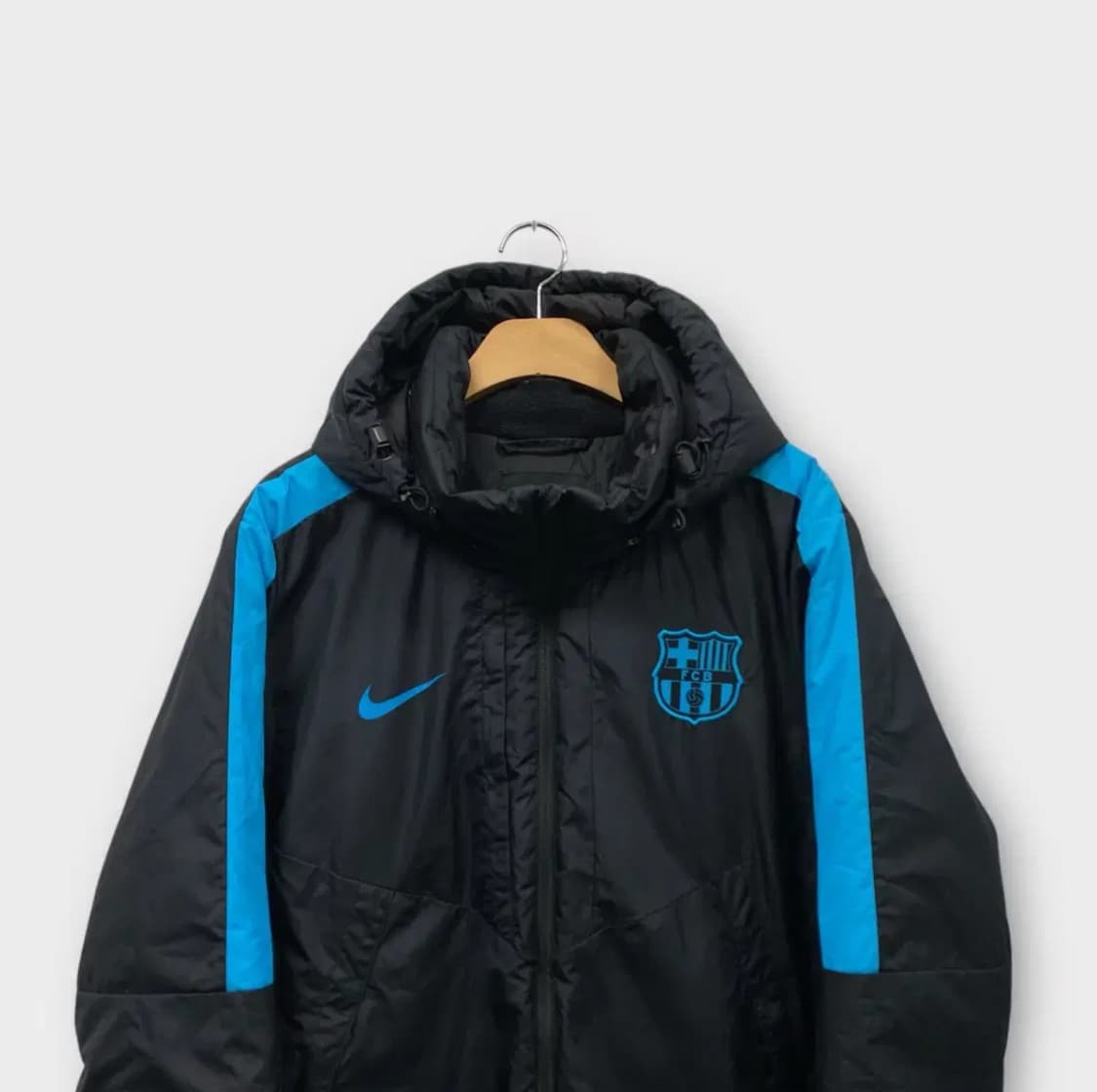 나이키 바르셀로나 패딩 블랙/블루 XL  상품이미지2