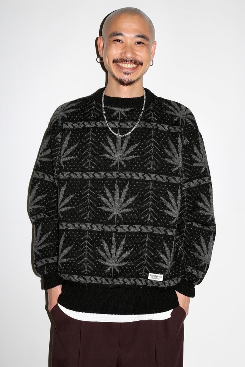 와코마리아 하이타임 울 니트 상품이미지3