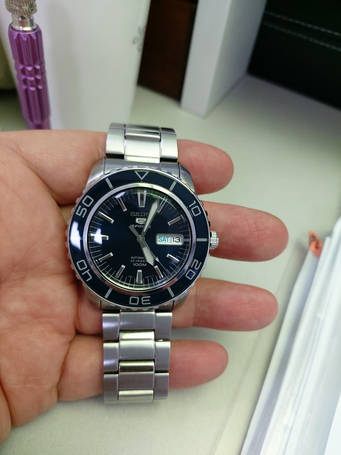 세이코5 스포츠 오토매틱  상품이미지1