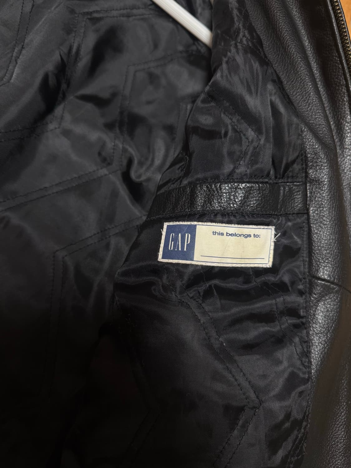 빈티지 갭 GAP 레더자켓 (S-M) 상품이미지6