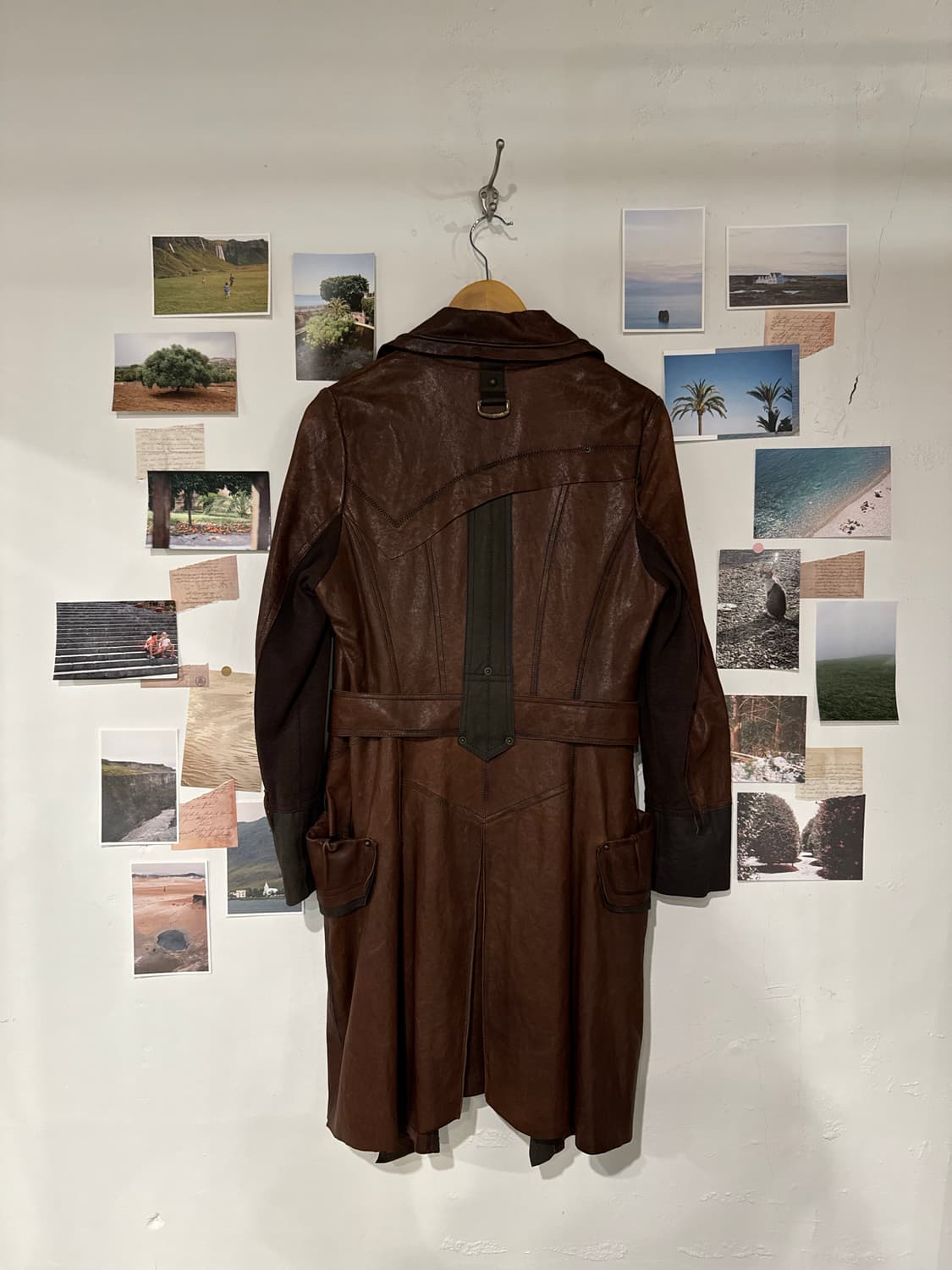 가죽 코트 상품이미지5