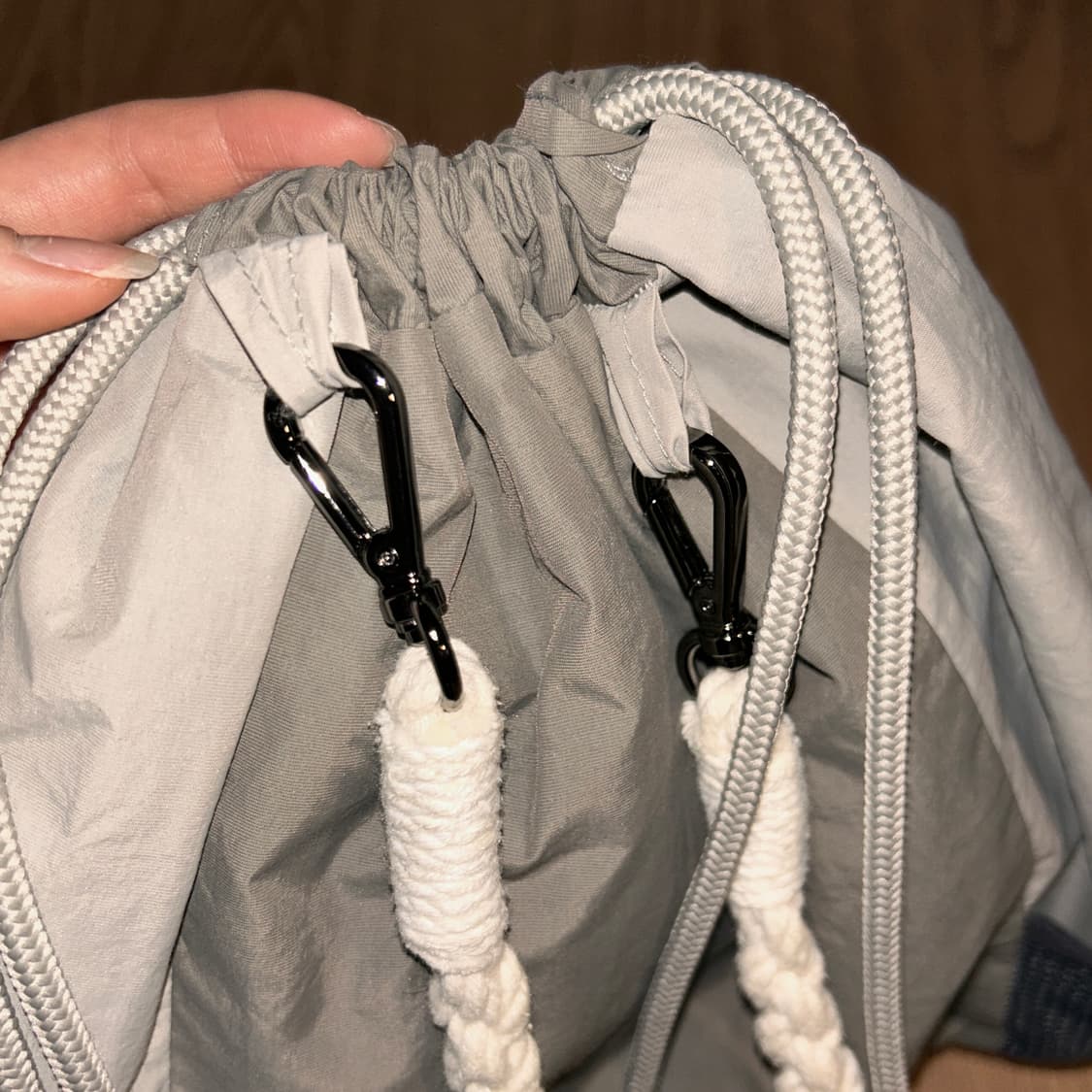 Flareup GYM SACK Gray 가방 팔아요! (새제품) 상품이미지9