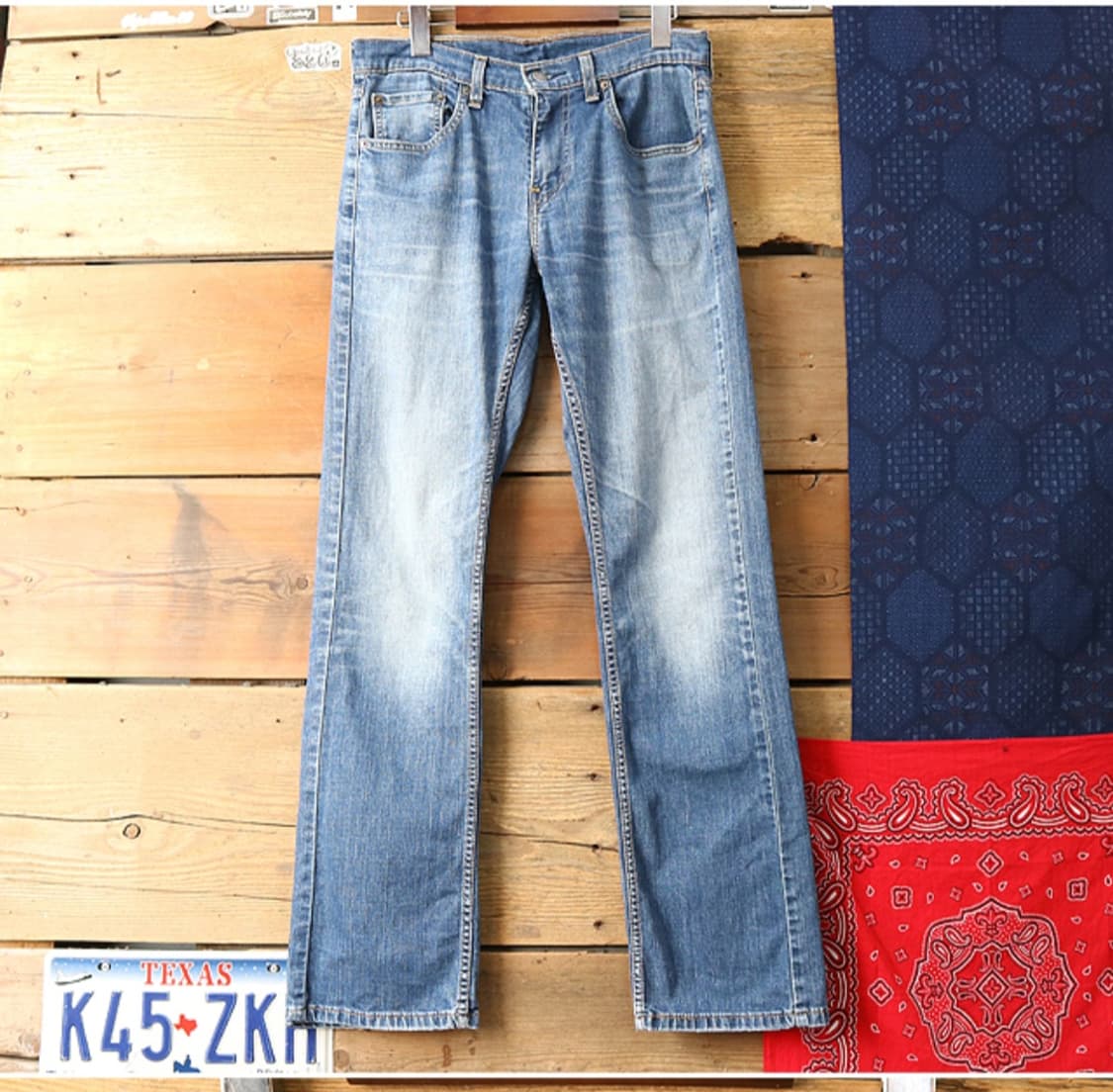 LEVIS 리바이스 527 부츠컷 데님 29 미만 세탁완료  상품이미지2