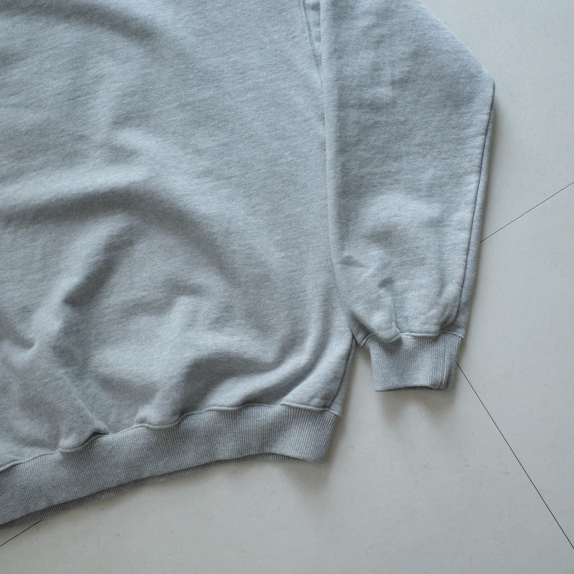 [Deutero] 듀테로 ARMY 스웨트셔츠 그레이 (L)-택없는 새상품 상품이미지9