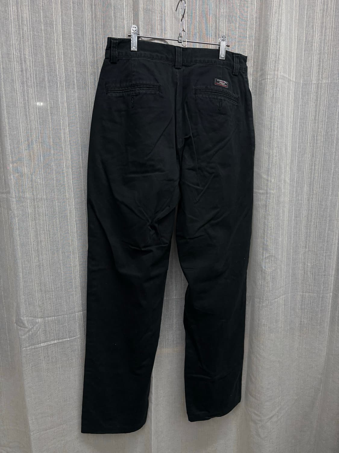 폴로 랄프로렌 코튼 치노 팬츠 블랙 상품이미지4