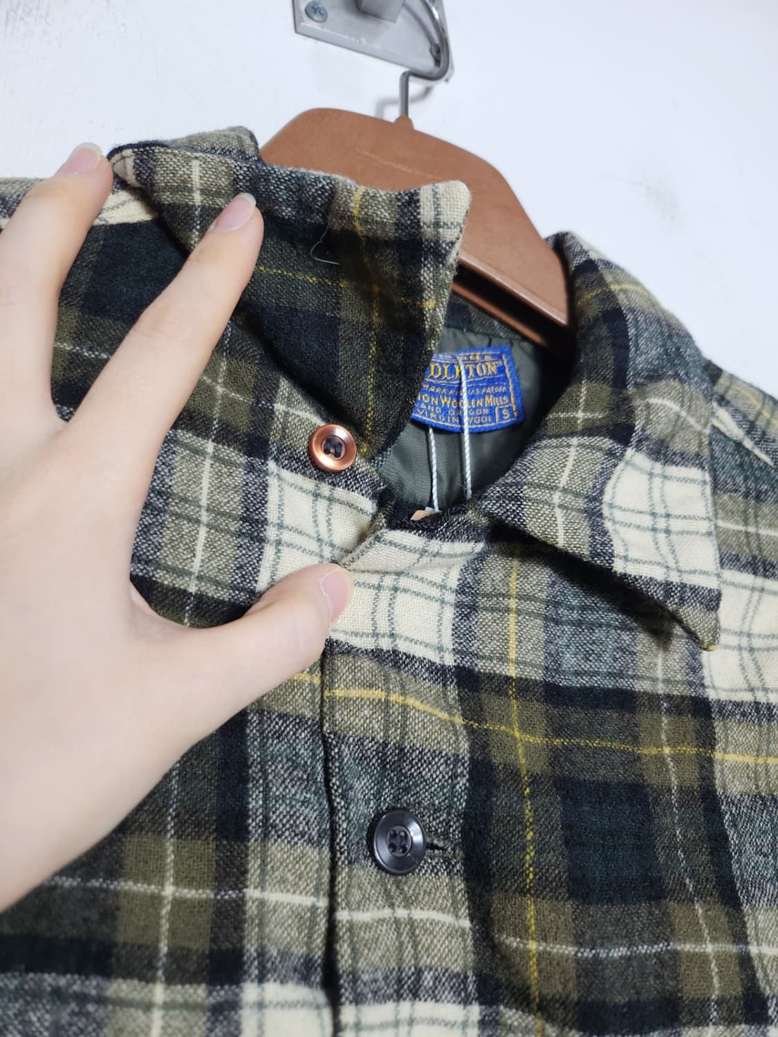 펜들턴 버진 울 체크 셔츠 상품이미지4