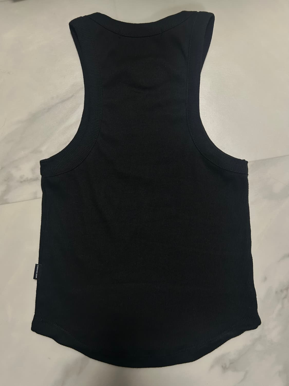 BLURRY TANK TOP, BLACK 상품이미지2