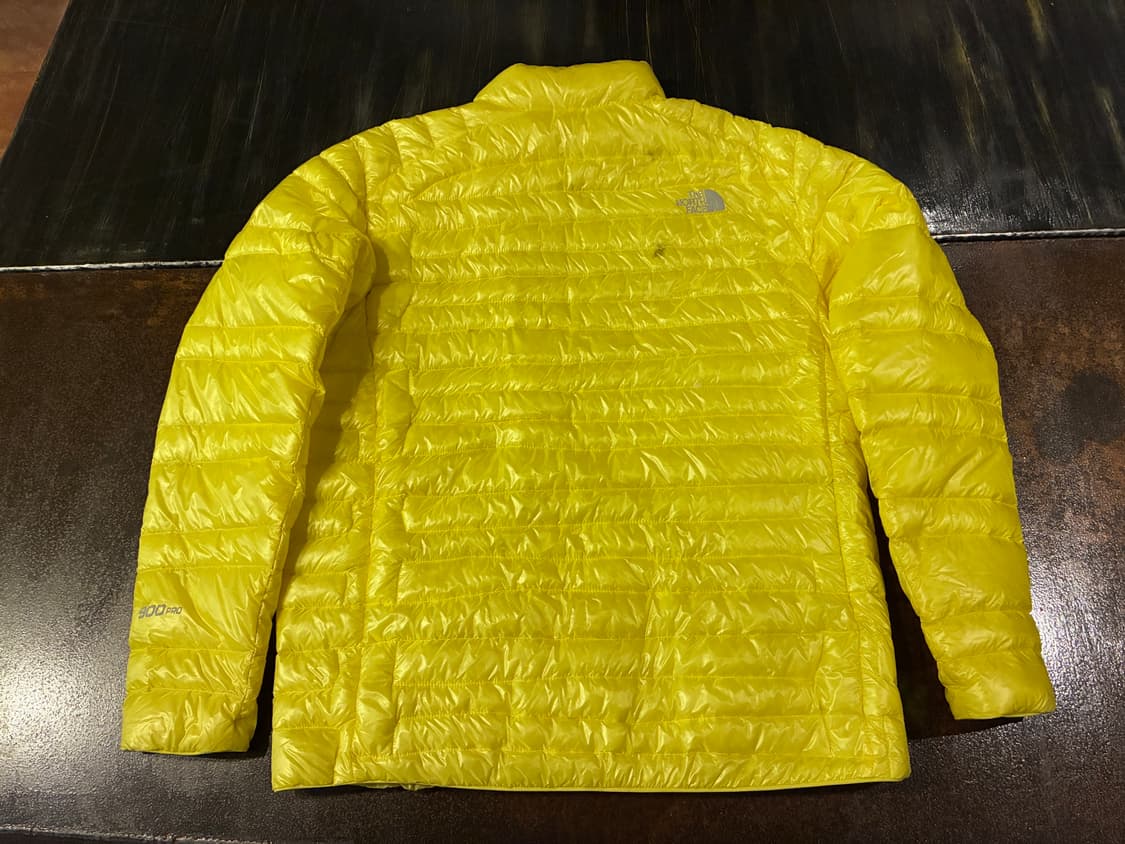M) 노스페이스 구스 900 경량 패딩 레몬 상품이미지5