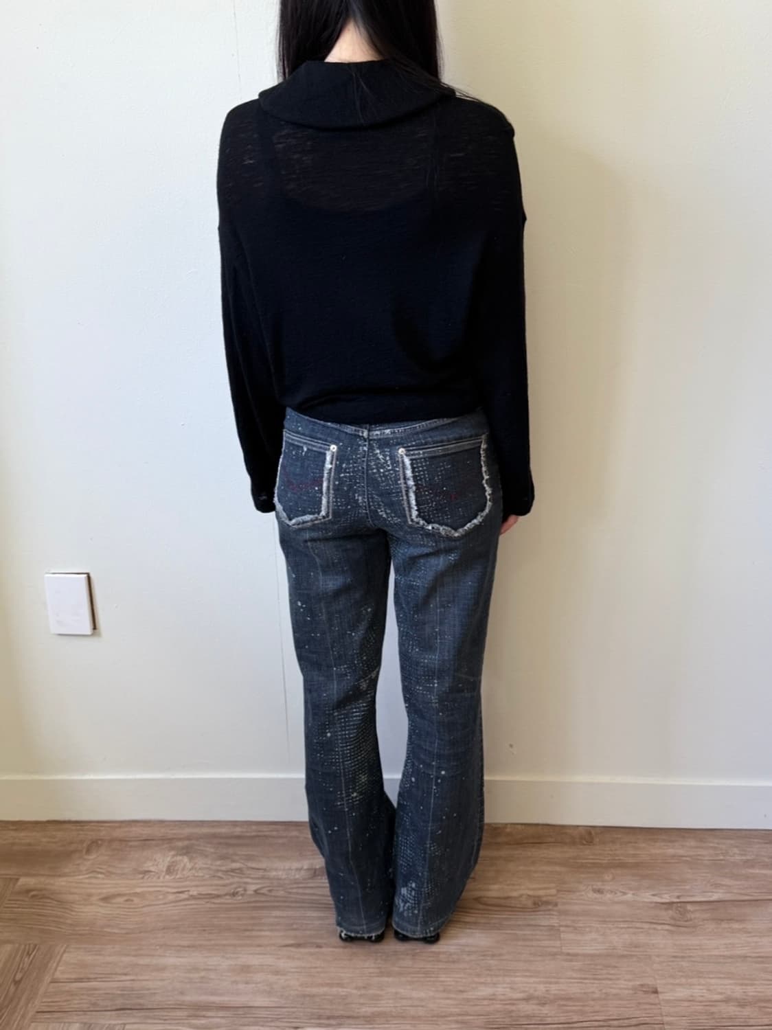 COMME des GARCONS 아카이브 크롭 가디건 상품이미지9