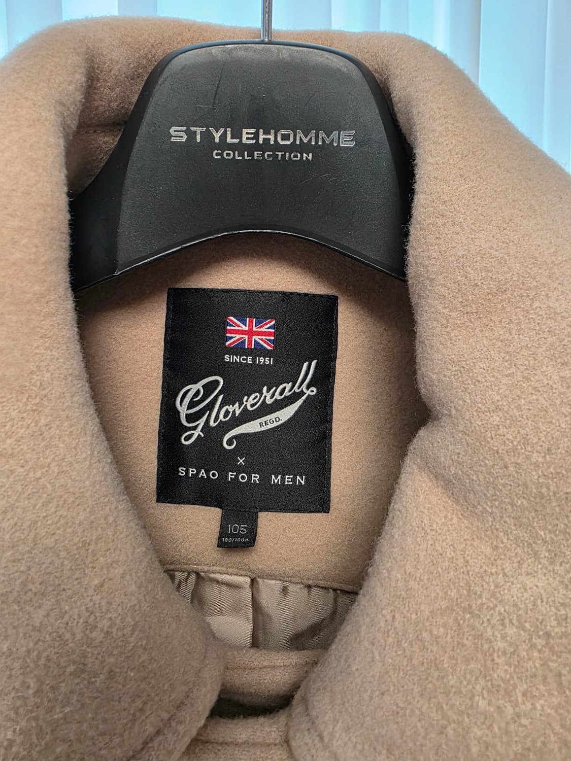 글로버올 남성 더플코트 떡볶이코트 105 상품이미지2