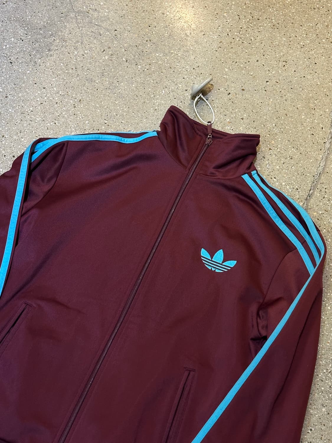 ADIDAS 아디다스 버건디 파이어버드져지💯 상품이미지1