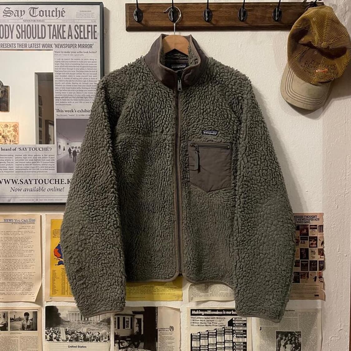 20s 파타고니아 딥파일 레트로 플리스자켓 상품이미지1