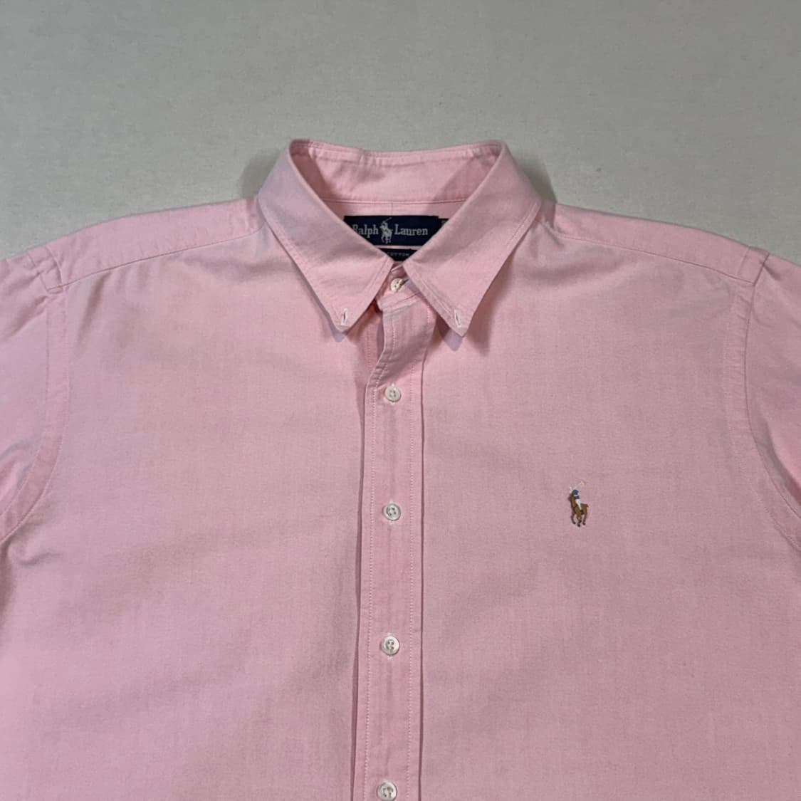 L) 폴로 랄프로렌 클래식 옥스포드 셔츠 핑크 상품이미지3