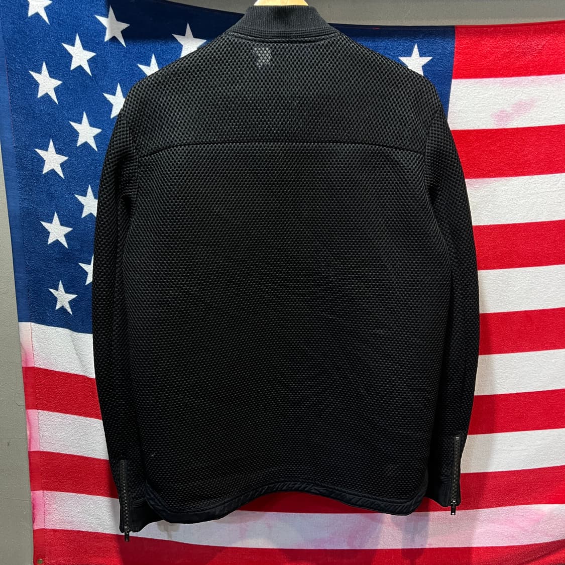 커스텀 멜로우 매쉬 바시티 자켓 상품이미지2