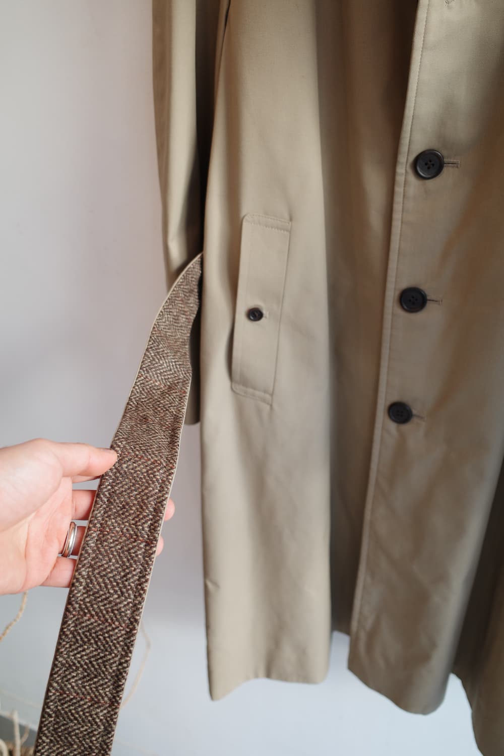 DAKS 닥스 싱글 트렌치코트 상품이미지5