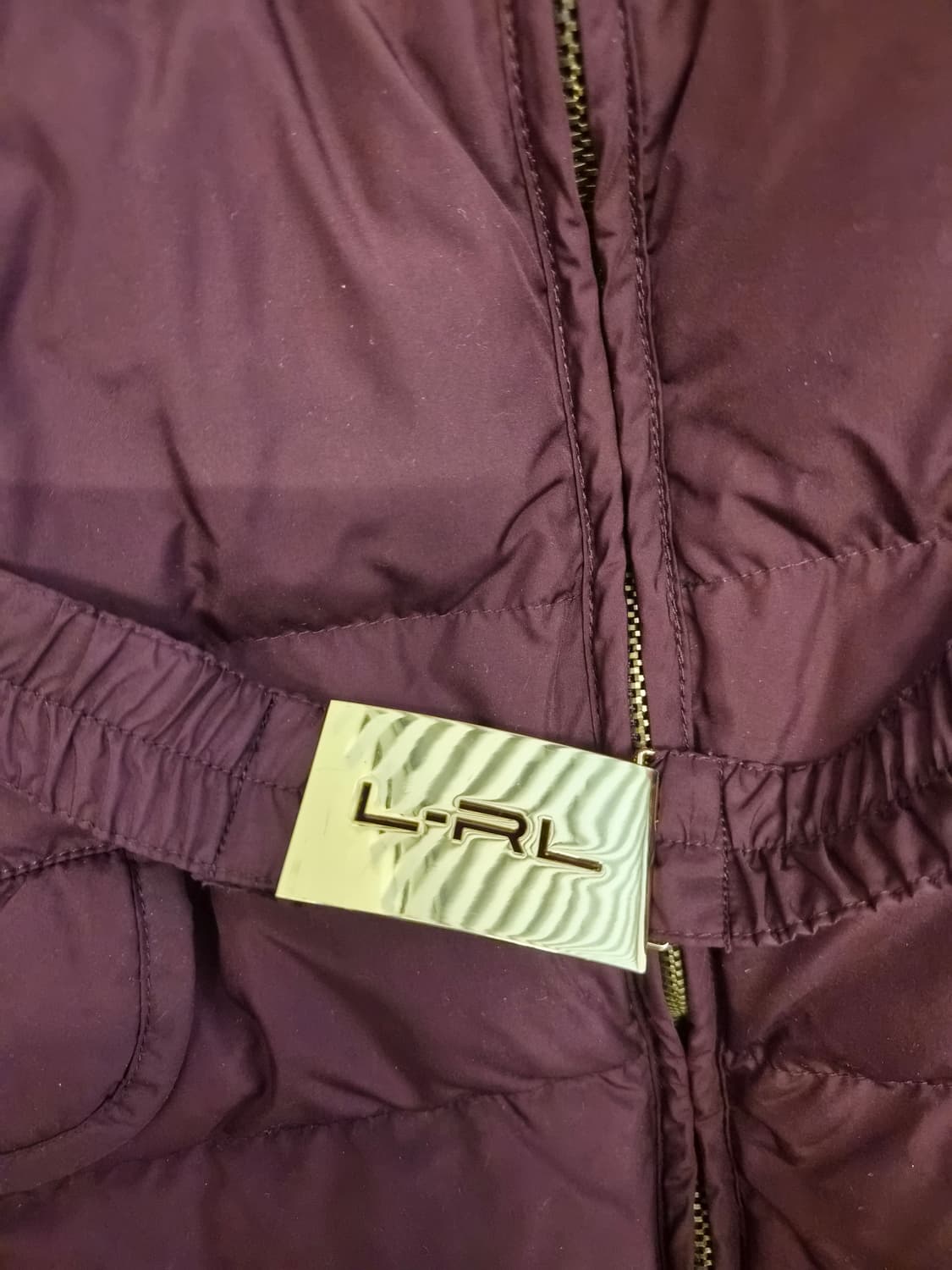 XS) LAUREN 랄프로렌 벨티드 패딩 팝니다 상품이미지3