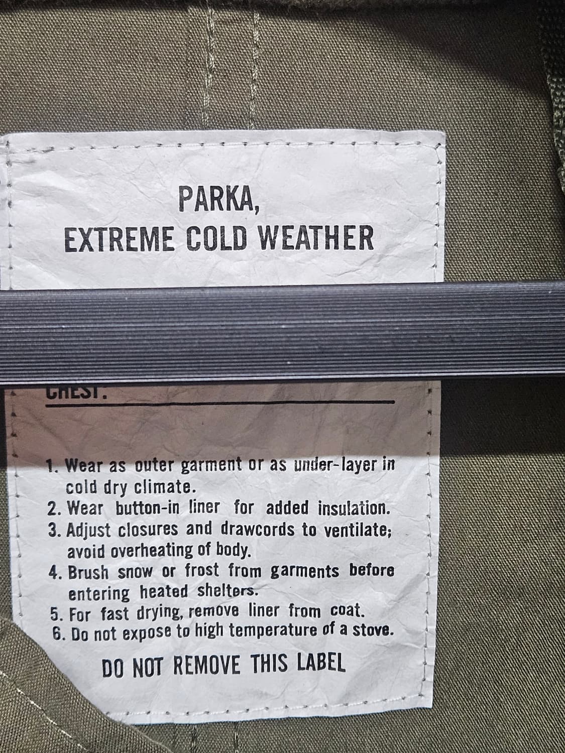 밀리터리 익스트림 콜드 웨더 파카 상품이미지4