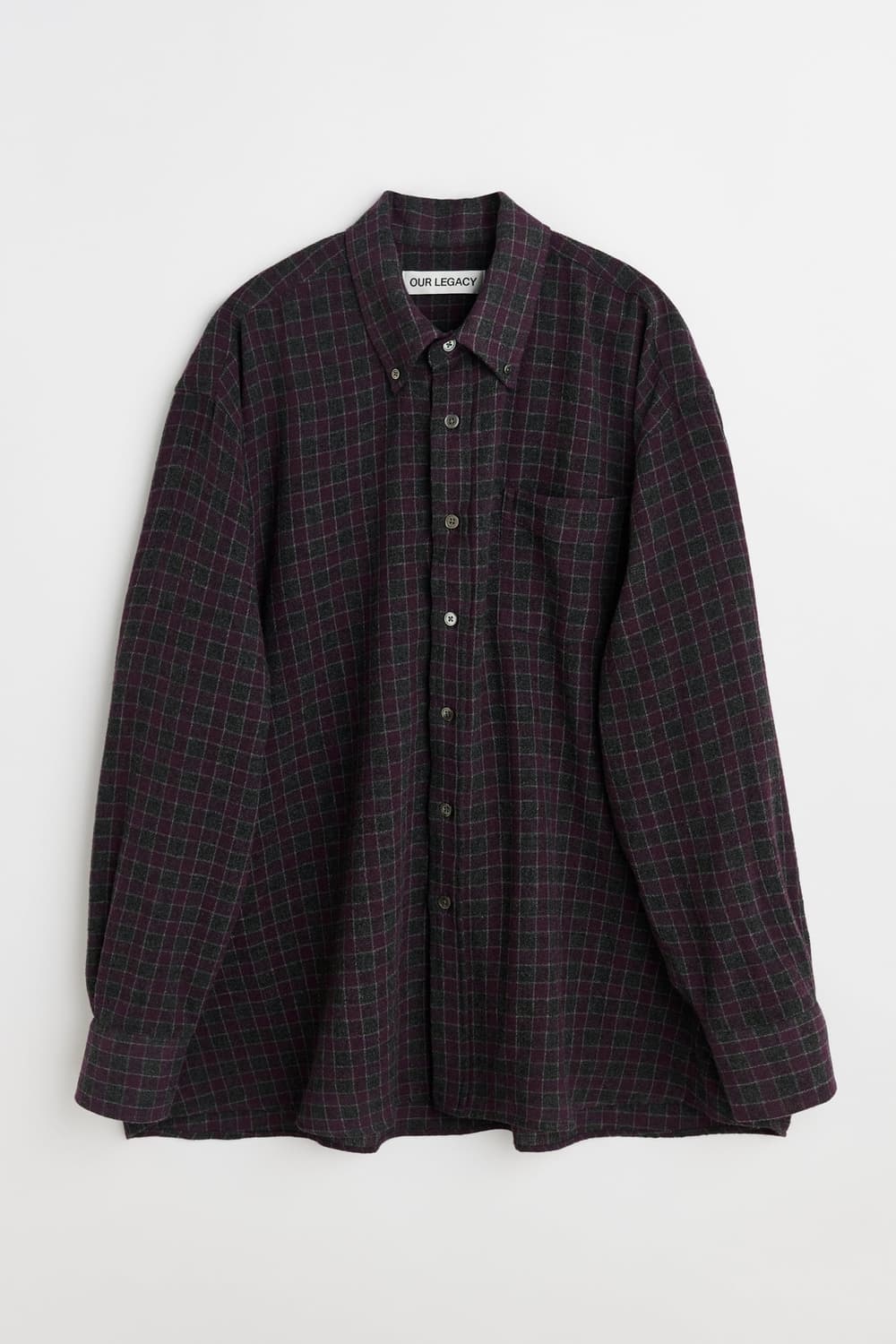 [46] 아워레가시 버로우드 체크 셔츠 상품이미지3