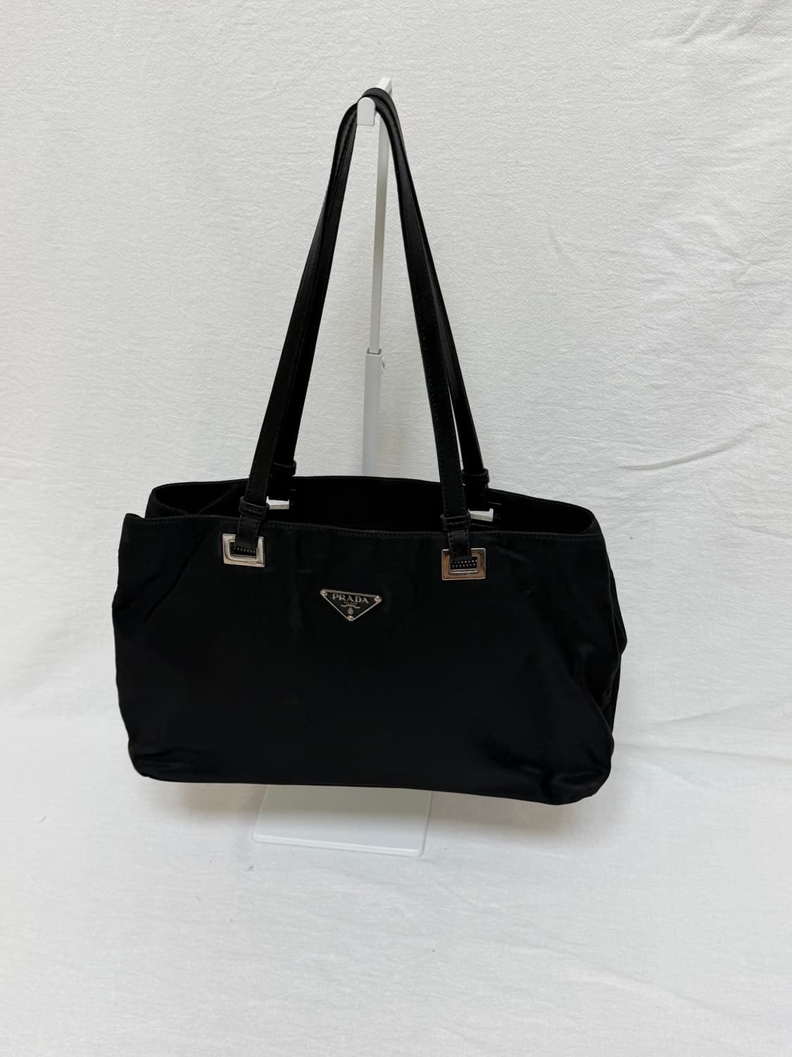 정품 프라다 포코노 나일론 블랙 토트백 숄더백 상품이미지3