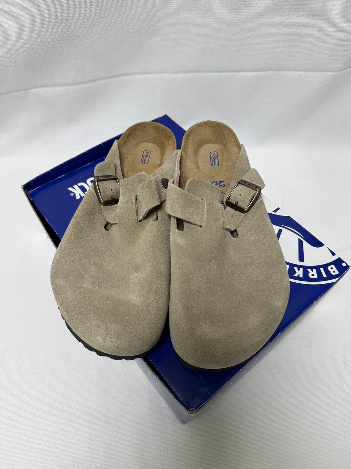 버켄스탁 보스턴 타우페 42 사이즈 레귤러핏 상품이미지1